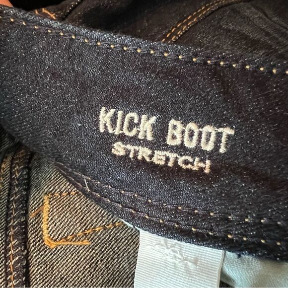 NEW! American eagle dark wash kick boot jeans - Picture 8 of 11